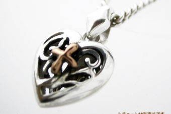 ハートリバーシブルペンダントトップ