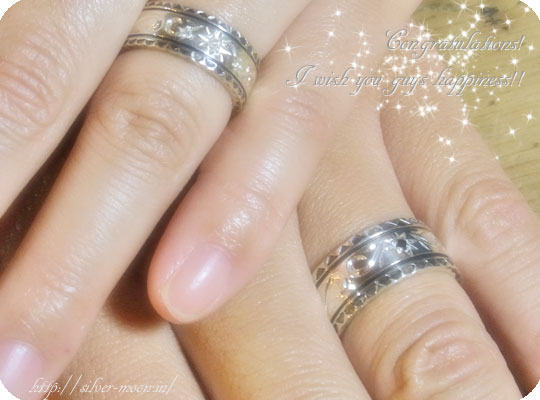 カスタムオーダーのマリッジリング(結婚指輪)