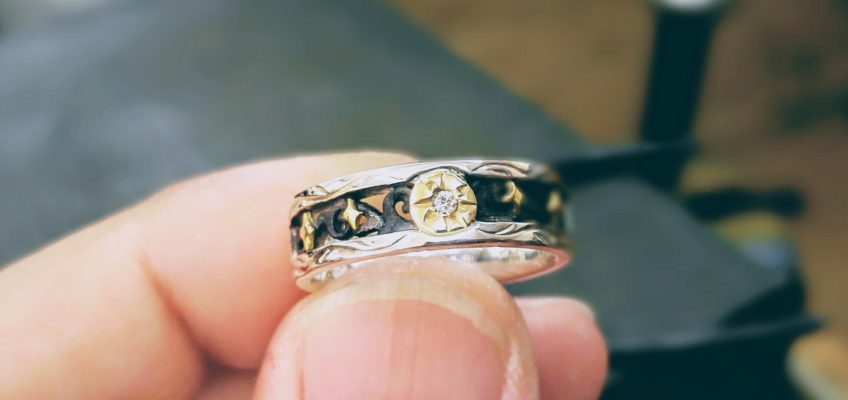 いちばん星のリングのカスタムオーダー